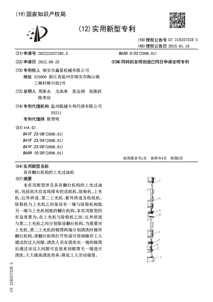 Invention patent application