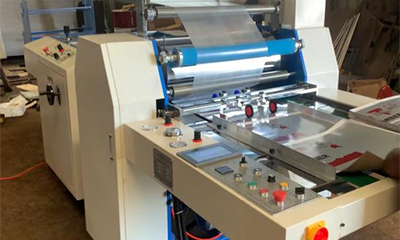 BFM-720 Semi Auto Thermal Laminating Machine Deliver to India